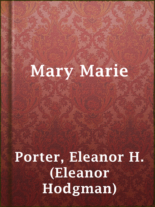Cover image for Mary Marie